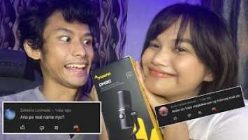 Unboxing my New Gaming Maono DM30 Microphone | Q&A with Prinsesa Pabuhat!