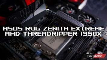 ASUS ROG ZENITH EXTREME и AMD Threadripper 1950X обзор/разгон/тест часть.2