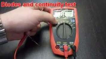 UT33A multimeter review