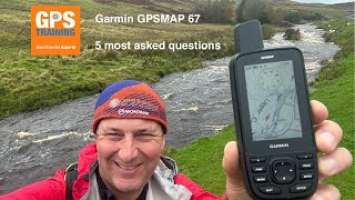 Garmin GPSMAP67 – review and 5 most asked FAQ's