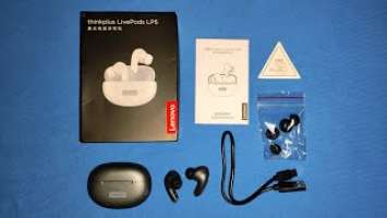 Lenovo Thinkplus LivePods LP5 bluetooth earphones unboxing