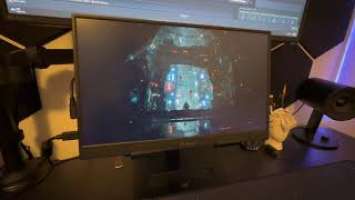 Viewsonic vx1755 portable gaming monitor | Review and Gameplay