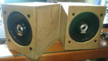 Hertz Dieci DCX 100.3 speakers - Test in Enclosure