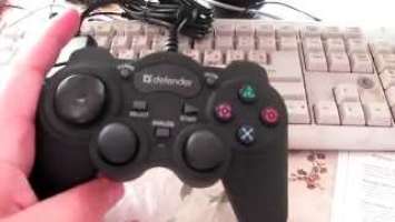 Unboxing. Геймпад Defender Game Racer Turbo RS3