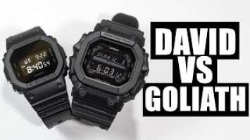 DAVID VS GOLIATH | G-SHOCK DW-5600BB-1 VS KINGKONG GX-56BB-1