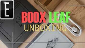 Onyx Boox Leaf 7 inch e-Book Reader Unboxing