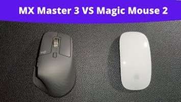 Logitech MX Master 3 Vs Apple Magic Mouse 2 Comparison!