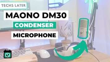 Maono RGB DM30 Condenser Microphone | Budget Content Creation | Review | Unboxing