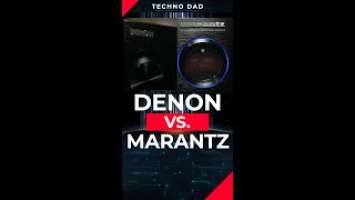 Denon vs Marantz in 1 minute! #shorts Denon X6700H vs Marantz SR7015