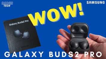 Samsung Galaxy Buds2 Pro | Unboxing, First Impressions, AMAZING!