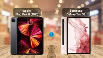 Comparison - Apple iPad Pro 11 (2021) vs Samsung Galaxy Tab S8 - AIO Tech Feed