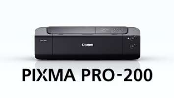 Introducing the Canon PIXMA PRO-200 13” Professional Inkjet Printer