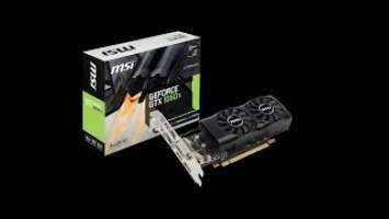 MSI GeForce GTX 1050 Ti 4GT LP - Unboxing mining speed