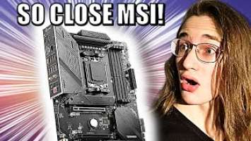 It's ALMOST Perfect, BUT... MSI MAG B650 Tomahawk WiFi