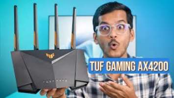 This WiFi 6 Gaming Router is Amazing! ASUS TUF Router AX4200 REVIEW