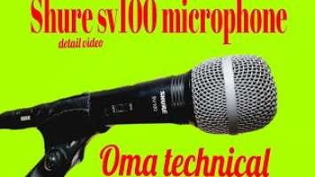 SHURE SV100 | Shure SV100 Microphone Review | shure sv100 vocal microphone