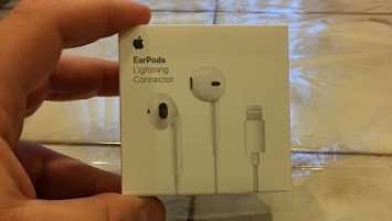 Apple EarPods Lightning Connector Unboxing (*not* AirPods Unboxing)