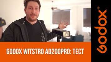 Вспышка Godox Witstro AD200Pro
