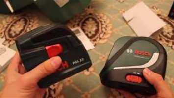 Распаковка и обзор-сравнение лазерных нивелиров Bosch PCL 10 и UniversalLevel 2