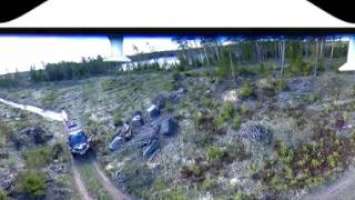 Попытка повесить Sjcam SJ360 на SYMA X8W