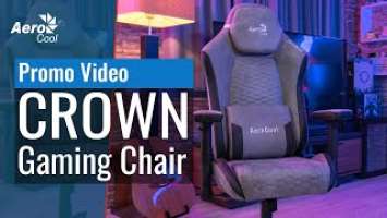 CROWN AeroSuede Gaming Chair - Promo Video
