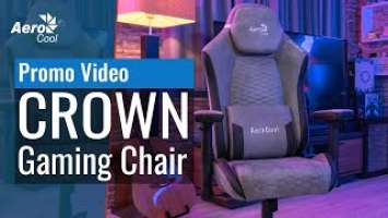 CROWN AeroSuede Gaming Chair - Promo Video