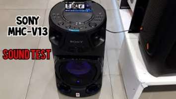 Sony MHC-V13 High Power Audio System | Bass Sound Test and looks!