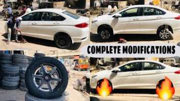 BRAND NEW ALLOY WHEELS & YOKOHAMA (ADVAN DB V552) 195/65R15 COMPLETE MODIFIED HONDA CITY 2022 MODEL