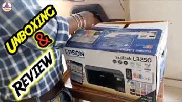 Epson EcoTank L3250 Inkjet Printer | Unboxing and Review | Best Colour printer