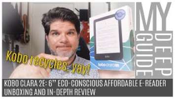Kobo Clara 2E: 6" Affordable Eco-Conscious EReader