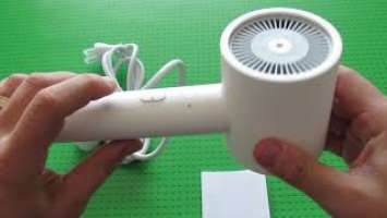Unboxing XiaoMi Mijia H300 CMJ01ZHM Negative Hair Dryer