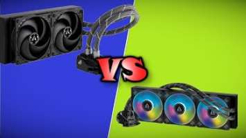 Review: Arctic Liquid Freezer II 240 vs 360