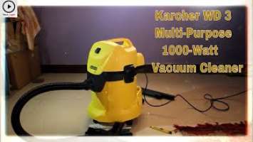 Karcher WD 3 Multi-Purpose 1000-Watt Vacuum Cleaner || Vacuum Cleaner || by Tech_Light
