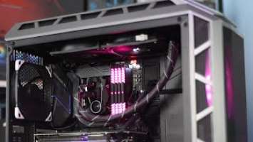 Arctic Liquid Freezer II 280 CPU Cooler Installation, feat. Cooler Master H500P Mesh Case