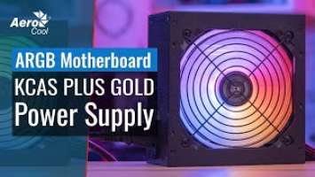 AeroCool KCAS PLUS GOLD PSU - Connecting to Your Addressable RGB Motherboard
