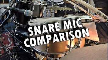 SNARE MIC COMPARISON [Shure SM57, Shure Beta 57A, Audix i5] - Simon Aspsund