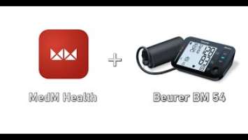 Beurer BM 54 with MedM Health App: How to Connect and Use