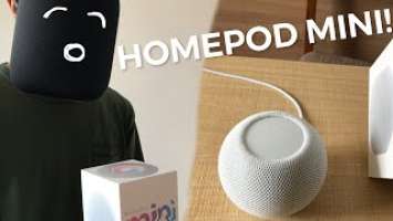 WE GOT THE HOMEPOD MINI! (Unboxing) | 14N