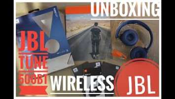 UNBOXING JBL TUNE 500BT