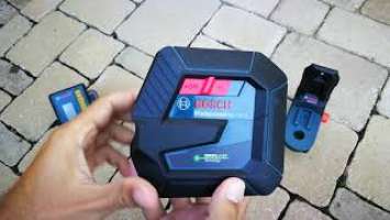 Product presentation kombi laser Bosch GCL 2-50 G  0601066M00