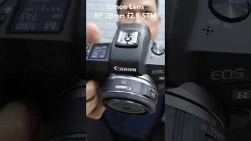 Lens Canon RF 28mm f2.8 STM #canonlens #canonrf28