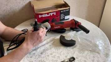 Обзор и сравнение инструмента: Hilti AG125-19SE & Makita 9558HN