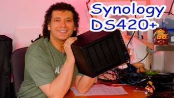 Synology ds420+ NAS media server - overview and apps walkthrough