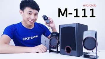 รีวิวลำโพง Microlab M-111 ตัวไม่ใหญ่ แต่เสียงมันได้หว่ะ