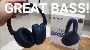 Sony WH-XB910N Noise Cancelling Wireless Headphone - Strong Bass With Long Hours Battery!