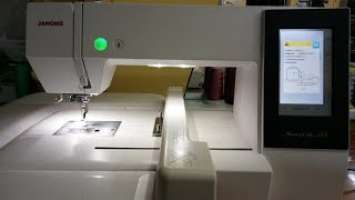 #7 JANOME MC 500E. Перевод в нужный формат.