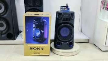 Sony MHC-V13 High Power Audio System⚡Detail Sound/Bass Test⚡Sony BEST BUDGET PARTY SPEAKER