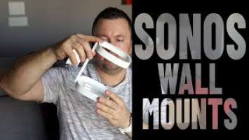 Sonos One Gen2 Wall Mounts - Unboxing and short review