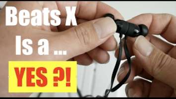 Beats X Earphones impressions [AWESOMENESS] Beats x First Look Unboxing/Review  비츠x #beatsx !
