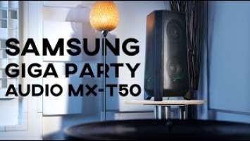 Test: Samsung Giga Party Audio MX-T50